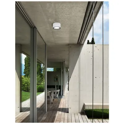 Plafoniera FOCUS Nisipiu Alb Aluminiu Sticla Diffuser Gx53 & 7 Wat 3000K, 220-240 Volt 50Hz Beam 77 degrees -IP54