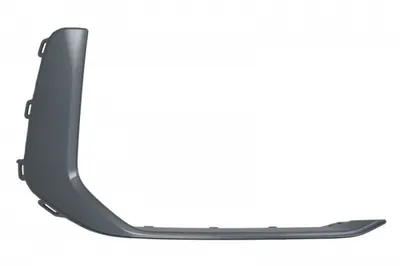 Ornament bandou bara dreapta (inferior, plastic, gri, S-LINE) potrivit AUDI A6 C8 02.18