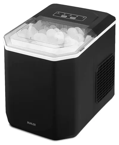 Aparat de făcut gheață Muhler – MI-1509B, 160 W, 1,3 l, 2 trepte de funcționare, negru