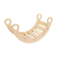 Leagăn în culoare naturală din lemn de pin 39x75x38 cm Montessori – Meowbaby
