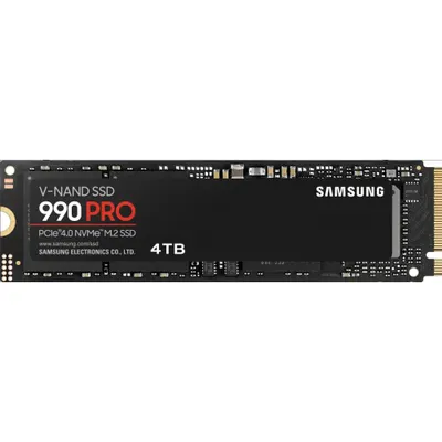 SSD Samsung, 990 PRO, 4TB, M2, PCIe 4.0 , NVMe