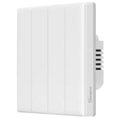 Intrerupator Smart T5-4C-86 WiFi cu Full Touch (4 canale), Lumina LED 5A/1200W Sonoff 6920075740271