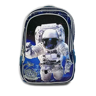 Ghiozdan scoala cu 3 compartimente Astronaut