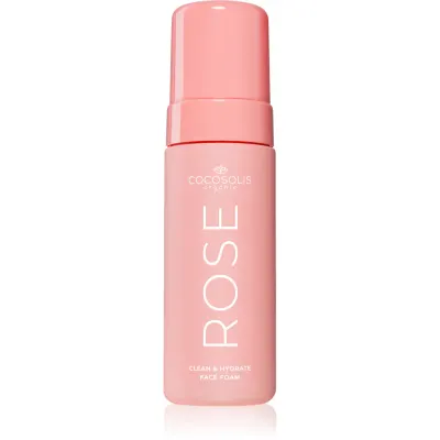 COCOSOLIS ROSE Clean & Hydrate Face Foam spuma de curatare cu efect de hidratare 150 ml