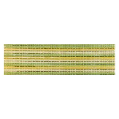 Brau decorativ faianta baie / bucatarie Textline Green 7 x 25