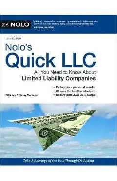Nolo's Quick LLC: All You Need to Know about Limited Liability Companies