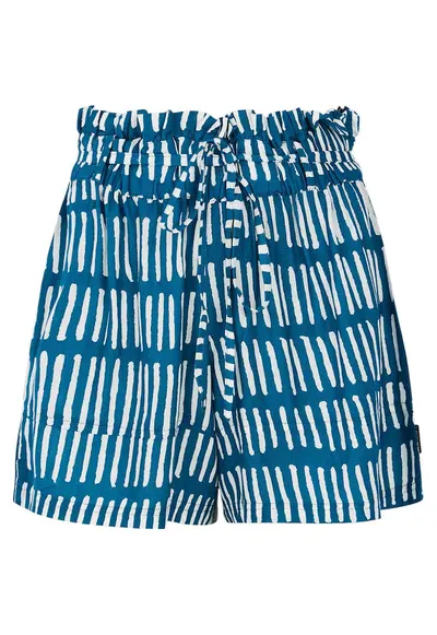 Pantaloni scurti dama 23651004 - Viscoza - Albastru