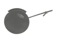 Capac carlig remorcare Fata grunduit, TUV potrivit OPEL MERIVA A 2003-2010 2003-2006