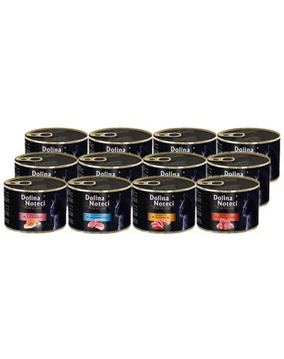 DOLINA NOTECI Premium Mix 12x185 g hrană pisici adulte