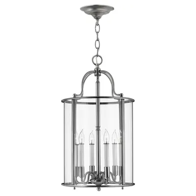 Lampa suspendata Gentry 6 Light Large Pendant – Pewter