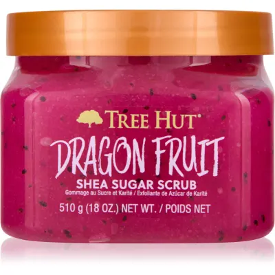 Tree Hut Shea Sugar Scrub Dragon Fruit exfoliant de corp cu zahăr 510 g