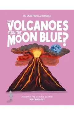 Can Volcanoes Turn the Moon Blue?