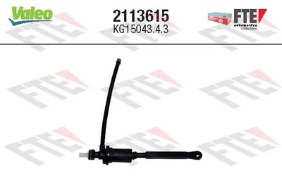 Pompa centrala ambreiaj (15,87mm), vehicul cu volan stanga potrivit NISSAN PRIMASTAR; OPEL VIVARO A; RENAULT TRAFIC II 1.9D-2.5D 02.01