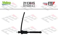 Pompa centrala ambreiaj (15,87mm), vehicul cu volan stanga potrivit NISSAN PRIMASTAR; OPEL VIVARO A; RENAULT TRAFIC II 1.9D-2.5D 02.01-