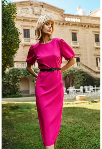 Rochie - roz - S - uni