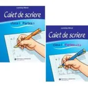 Pachet 2 Caiete de scriere, Clasa 1 partea 1. CSCD1 si partea 2. CSCD2