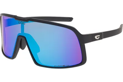 Okulary z polaryzacją GOG Kari - matt black/reflex white/blue