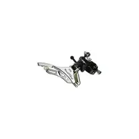 Schimbător față Shimano Tourney TY300 3x6/7, tragere de jos, argintiu