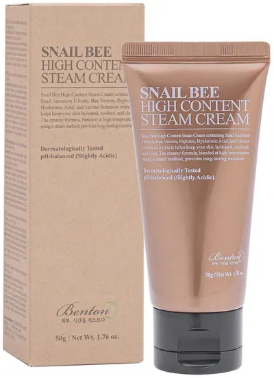 Benton Snail Bee Cremă pentru față High Content, 50 g