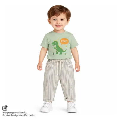 Pantaloni copii Chicco, Bej, 01881-70MFCO