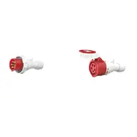 Pachet Fisa si Priza Mobila Industriala HTN 16A IP67 400V 5 Poli - Conectivitate Trifazata cu Nul, Mobila si Sigura