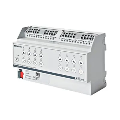 Actuator protecție solară KNX, 8 x 230V c.a., 6A