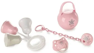 Set cadou pentru nou nascut Jane - Star, Boho Pink