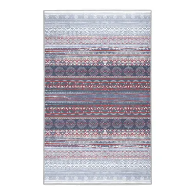 Covor mov/gri lavabil 80x150 cm Vintage Stripe – Mila Home