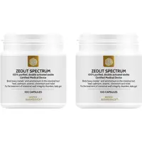 Pachet Zeolit Spectrum (Uz Intern) 100cps vegetale + 100cps vegetale