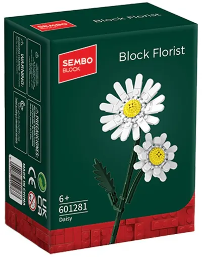 Constructor Sembo Block - Margaretă, 122 piese
