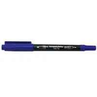 Marker Permanent, Spree, 2 Capete, Varf 3 mm/0.4 mm, Albastru