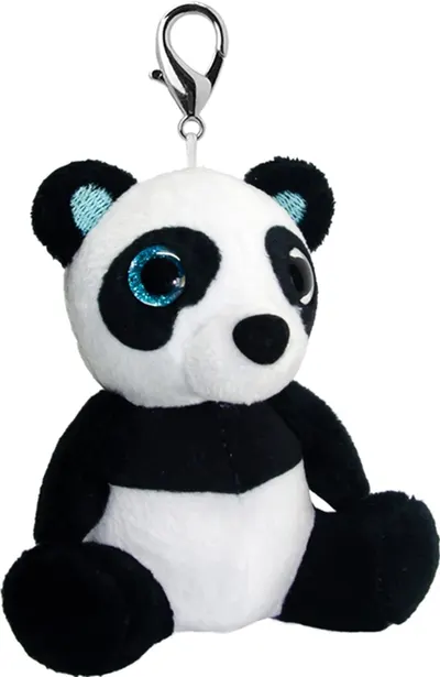 Breloc de pluș Wild Planet - Panda, 10 cm