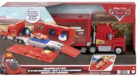 Set de joacă 2 în 1 Disney Pixar Cars - Camion Mack și service