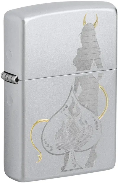 Bricheta Zippo - Devilish Ace Design