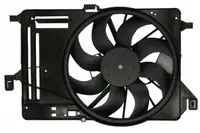 Ventilator radiator (cu carcasa) potrivit FORD C-MAX II, FOCUS III, FOCUS III KOMBI, GRAND C-MAX 1.5D 1.6D 07.10-02.20