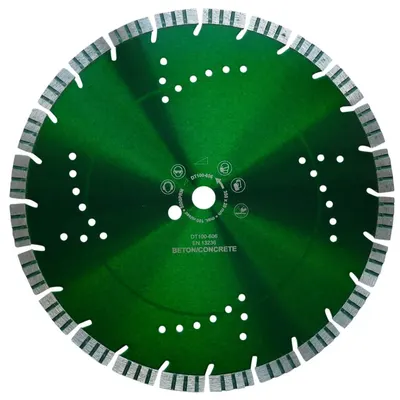 Disc DiamantatExpert pt. Beton armat - Turbo Laser 350x25.4 (mm) Profesional Standard - DXDH.1517.350.25