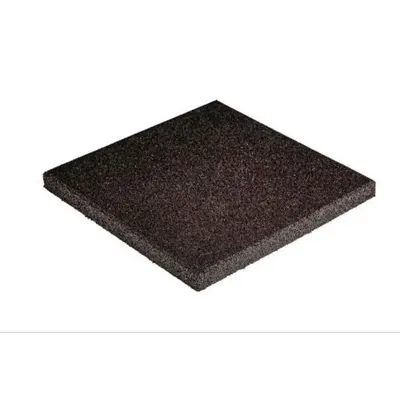Pavele Cauciuc Plane 500X500X40 mm - Negru