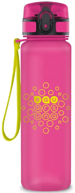 Sticlă pentru apă Ars Una – roz mat, 600 ml
