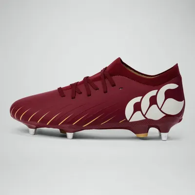 Ghete cu crampoane Canterbury Speed Falcon Pro SG roșu bordeaux