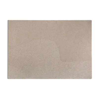 Covor taupe din lână 200x300 cm Abstract – Micadoni
