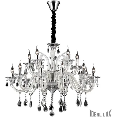 candelabru Colossal, 15 becuri, dulie E14, D:950 mm, H:900/1800 mm, Fildes