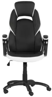 Scaun de gaming Carmen - 7511,negru/alb