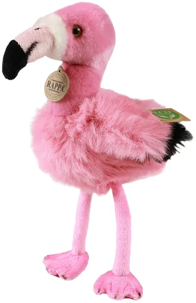 Jucărie de pluș Rappa Eco prieteni -Flamingo roz 20 cm