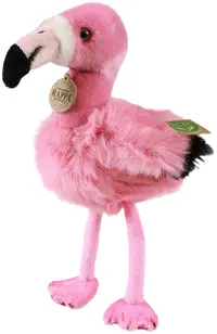 Jucărie de pluș Rappa Eco prieteni -Flamingo roz 20 cm