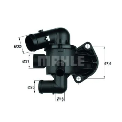 Termostat, lichid racire MAHLE TI 33 87
