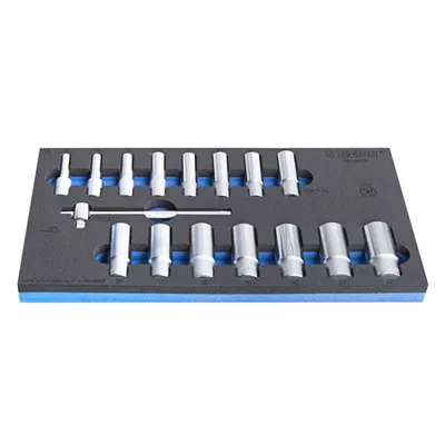 Set de capete chei tubulare lungi antrenare 3/8'' in modul SOS