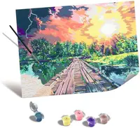 Set de pictură cu numere Ravensburger CreArt - Lumină magică