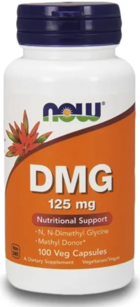 DMG, 125 mg, 100 capsule, Now