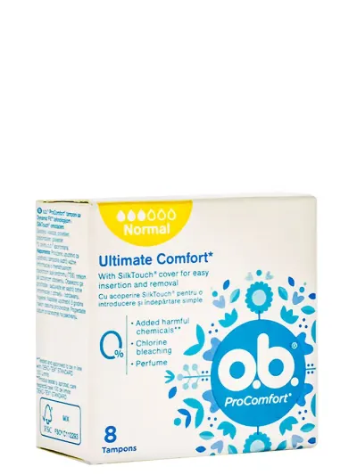O.B. Tampoane Pro Comfort 8 buc Normal