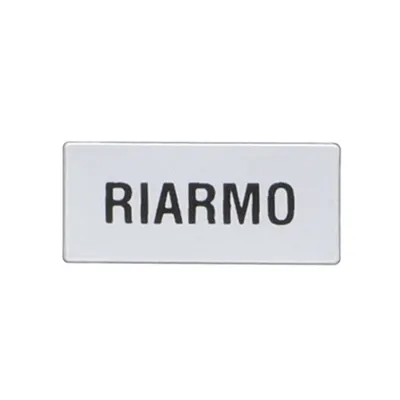 Eticheta cu text pentru LPX AU100 LEGEND HOLDER, ON